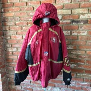 San Francisco 49ers Red and Black Jacket
